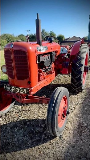 🔥 How to Start a Vintage Nuffield TVO Tractor the Proper Way! #vintagetractor