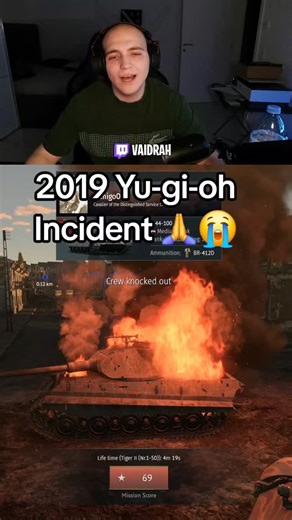 Vaidrah on Instagram: "2019 yugioh incident #warthunder #yugioh"