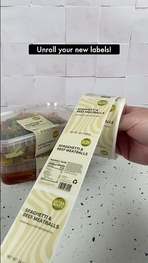 How To Make TamperProof Labels with Avery! #shorts