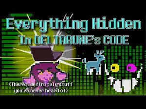 Every Secret Hiding in DELTARUNE's Code