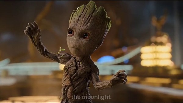 Dança do Baby Groot em Guardiões da Galáxia Vol. 2