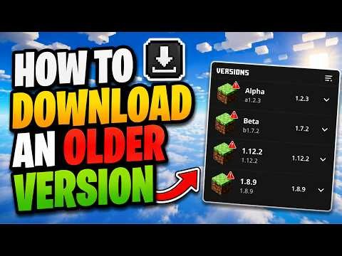 How To Download an Older Version of Minecraft – Step by Step Guide