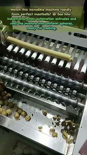 🥩 FAST Meatball Machine Production! (Factory Automation) #shortsfeed