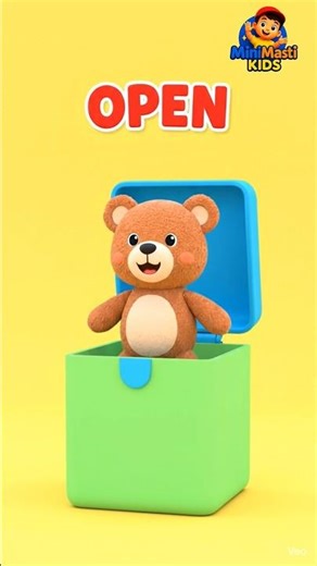 Open and Close Toy Box 🎁 | Kids Shorts #shorts #cartoon
