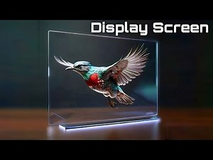 How To Make 3D Display Hologram At Home | DIY 3D Hologram By Aryan Experiment