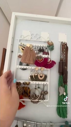 Espejo de ikea/ mueble joyero económico y fácil