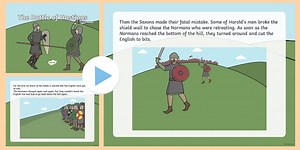 The Battle of Hastings Story PowerPoint