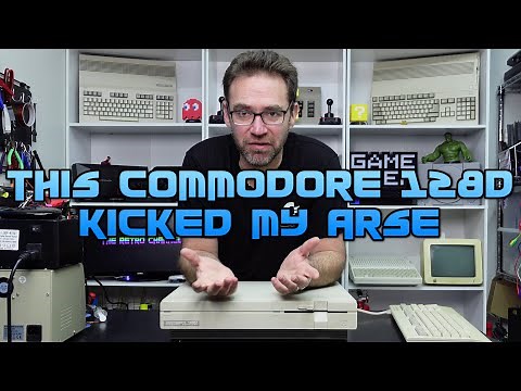 Commodore 128DCR troubleshooting and power supply repair