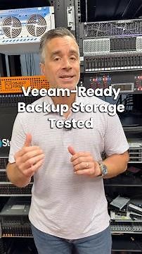 Veeam-Ready Backup Storage Tested