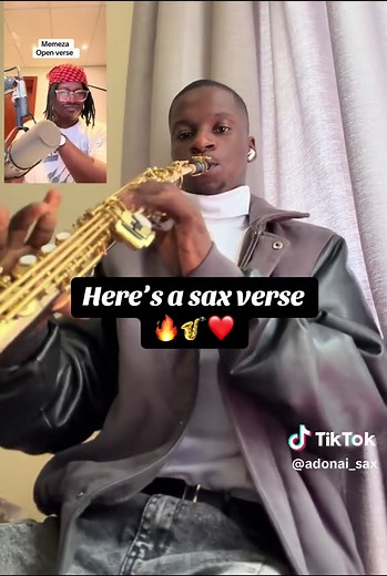 Join the Memeza Open Verse Challenge with Saxophone