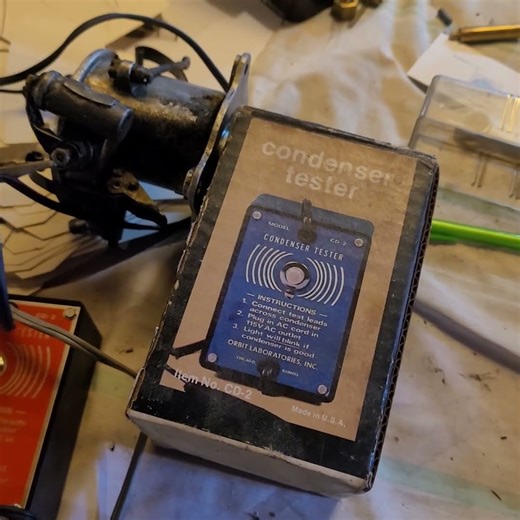 you just never know when you may need a condenser tester