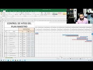 FORMATO DE CONTROL DE PLAN MAESTRO EXPLICADO. Descarga el excel y practica. Cesar Guzman Marquina
