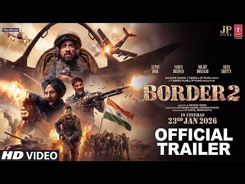 BORDER 2 - Official Trailer | Sunny Deol, Varun Dhawan, Diljit Dosanjh | 23rd Jan 2026 🇮🇳