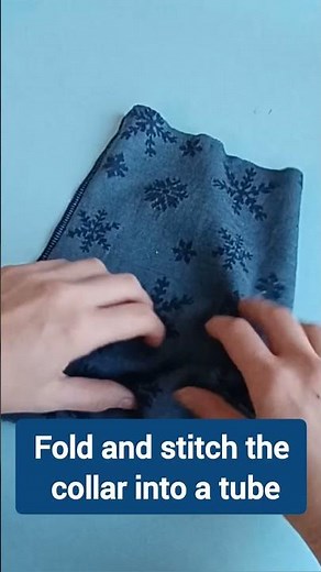 DIY Dickey Bib Turtle Neck Collar