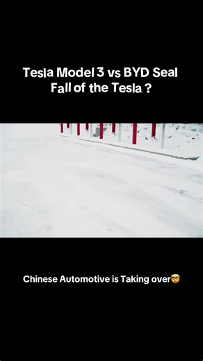 Tesla Model 3 vs BYD Seal - Fall of the Tesla ? What do you think about Chinese Automotive Industry? #fyp #trending #foryoupage #tesla #byd