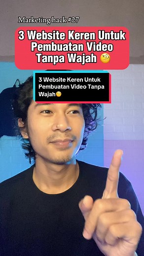 Website Keren Untuk Membuat Video Tanpa Wajah🧐