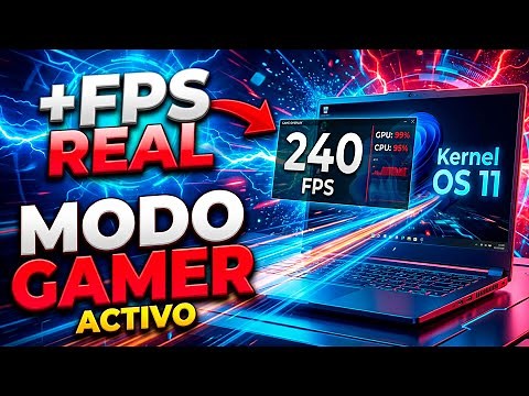 KERNEL OS 11: Windows Optimizado para Aumentar los FPS en 2025
