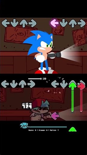 Ahhh Doors vs Sonic | FNF Character Test | Friday Night Funkin' #fnf #doors #sonic
