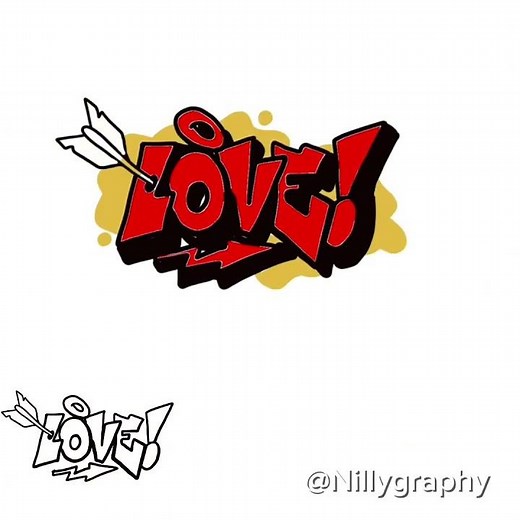 EASY Graffiti Tutorial – Write LOVE in Style!