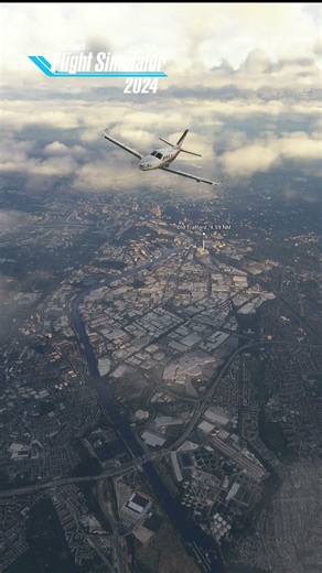 Microsoft Flight Simulator 2024 | Manchester, UK [PS5 Pro] #msfs24 #ps5 #gampleplay