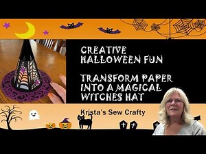 Halloween Crafts: This was a fun card stock project to try! #halloweencrafts #DIY #CraftsWithSarah