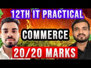IT practical for class 12th commerce full explanation #class12thIT ‪@a2zpractical991‬