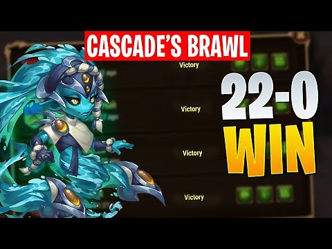 Cascade's Brawl Best Team | 22-0 Perfect Win | Hero Wars Dominion Era