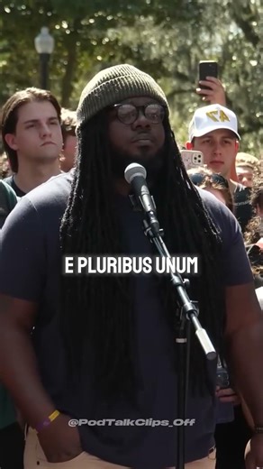 Charlie Kirk said race shouldn’t define you #charliekirk #debate