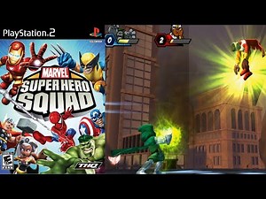 Marvel Super Hero Squad: Gameplay HD: (PS2) (PCSX2)
