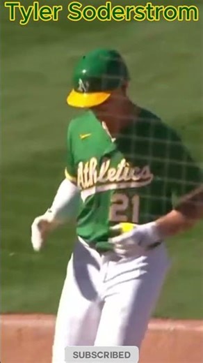 Tyler Soderstrom CRUSHES 4th HOME RUN! Of Spring Training! #baseball #MLB #Shorts