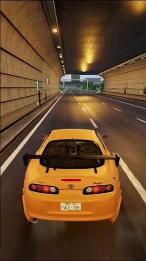Toyota Supra vs Mazda RX7 quick 300 KMPH break test BeamNG #beamngdrive #survivalchance