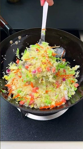 The PERFECT Homestyle Ham Fried Rice! ❤️🍖🥬🥕🧅🍳🍚
