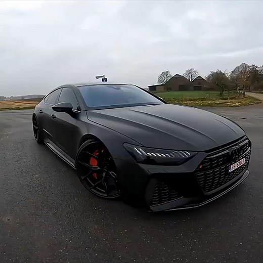 Watch the beastly 950HP Audi RS7 C8 unleash full power on the Autobahn 😈💨 331 km/h top speed run! ⚡