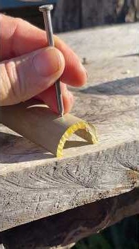 Stop splitting bamboo until you learn this technique #Woodworking #WoodHack #DIY