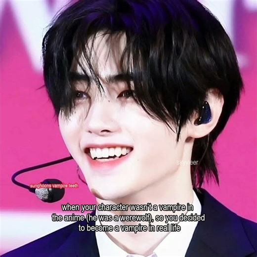 #sunghoon — *solon was a vampire and a werewolf at the same time #solon #enhypen #fypシ #fyp #on #fyp