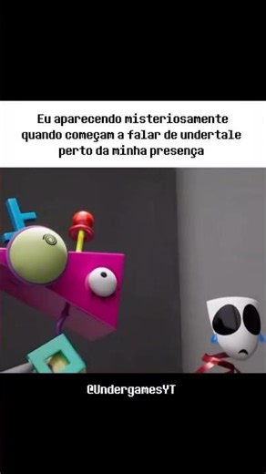 Não é mentira mn vcs podem testar #undertale #digitalcircus