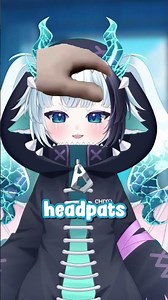 This Vtuber DEMANDS headpats 😤🐉 #shorts #vtuber