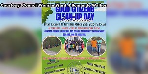 City Council is holding its second annual Good Citizens Clean-up Day event