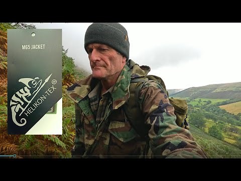 helikon tex genuine m65 jacket review and comfort test in the black mountains