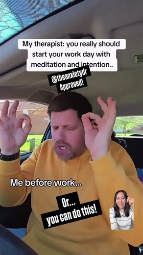 Dr Lisa theanxietydr approved! Meditation, deep breathing, setting intentions, and singing! 🎵