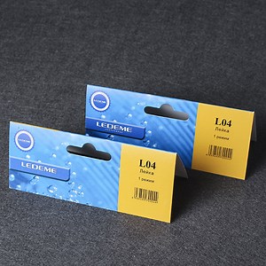 [Hot Item] Custom Printing Thick Paper Die Cut Irregular Header Cards for Outstanding Packaging