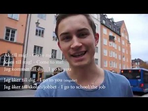 Learn Swedish, Lesson 5: In the City. Stockholm.