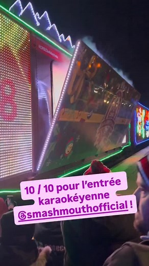 Coolest tour ever! The Holiday Train-2025 @cpkcrail We roll into a town, the train car opens and we rock! Thanks for coming out today Montreal Beaconsfield! 🎄@dividedbyzach @mikeklooster @randycooke @seanhmusic | SmashMouth