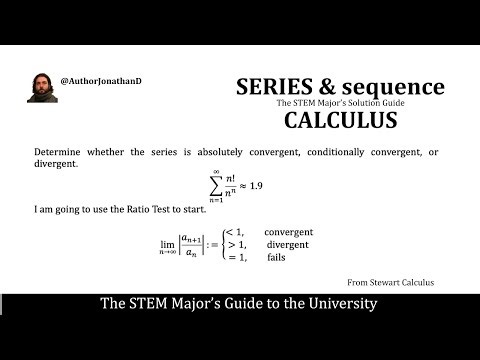 How to do the Ratio test for Convergence (This problem will be on the EXAM!)