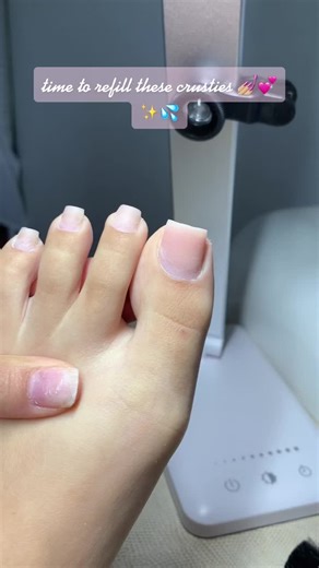 Acrylic Toes Nail Tutorial with Infected Toe Design