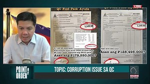 SUWAK SA PLUNDER CASE? “Huwag maging bulag sa mga katiwalian, hanapin natin ang katotohanan para sa paghahangad ng katarungan, lalo’t maraming pamilya ang nagugutom at ang mga walang trabaho ngayong pandemya.” Ito ang sinabi ni Mike Defensor sa radio program na “Point of Order” sa SMNI kaugnay ng pagbili ng Quezon City Government sa sinasabing “overpriced food packs” na may “tongpats” na mahigit P300 million. Nag-iimbestiga na rin si anti-corruption advocate and QC resident Atty. Larry Gadon upa