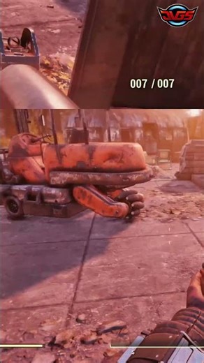 Fallout 76 - Destroyed Scorched! Found STASH & Chemistry Station! #shorts