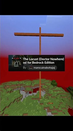 Part 22 | Horror Add-on The Locush #minecraftshorts