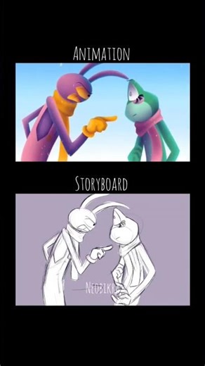 ⚠️ FLASH WARNING ⚠️ ANIMATION VS STORYBOARD!!! #tadc #TheAmazingDigitalCircus #animation #storybored