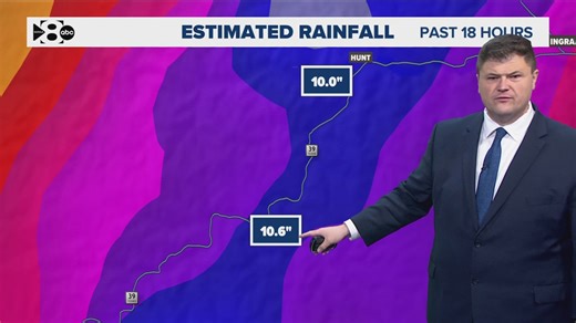 Flash flood warning in effect for Bandera, Kerr Counties in Texas Hill Country